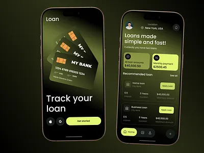 AI Banking Loan Mobile App Redesign bank app bank card blockchain credit card cryptocurrency debt finance finance app financial fintech fintech app loan manegment mobile app mobile banking app money money transfer online banking personal finance transaction wallet