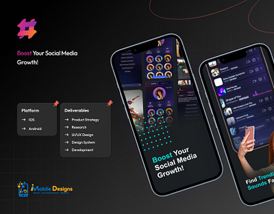 Boost Social Media Mobile Application