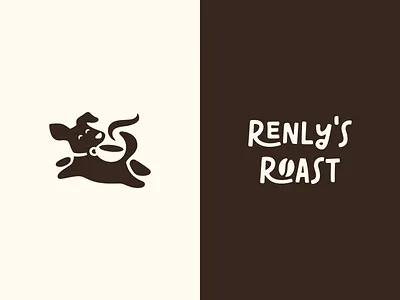 Logo for Coffee Shop & Dog Park animal brand branding coffee design dog elegant friendly graphic design logo logo design logo designer logodesign logodesigner logotype modern negative space pet
