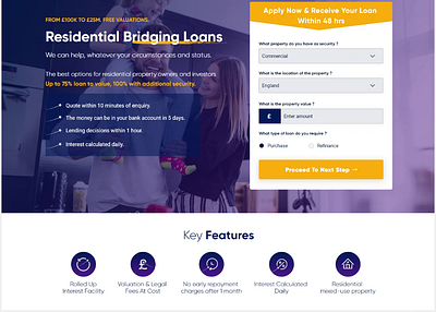 Finance Lead Generation Landing Page design dribbble shot finance landing page financial solutions landing page design landingpage lead generation trending ui ux