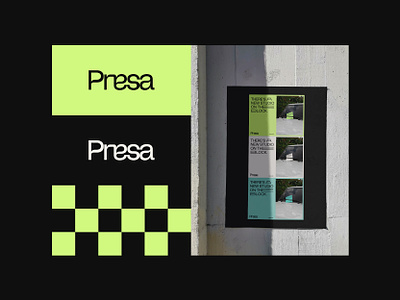 Presa Studio | Brand & Identity Design brand brand identity branding design flat design identity logo poster mockup