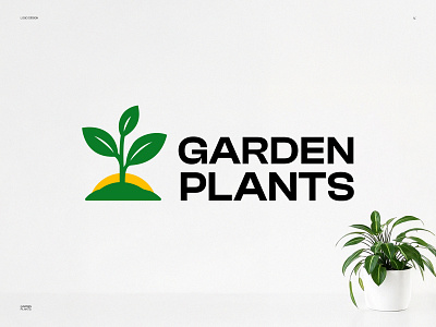 Garden Plants Eco logo design agriculture brand identity branding business designer eco ecology farm garden graphic design indoor plant leaf logo logo design nature organic outdoor plant plants