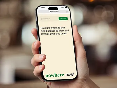 nowhere - Cafe Website (UI Concept) cafe cafe landing page cafe website coffee shop nowhere responsive web