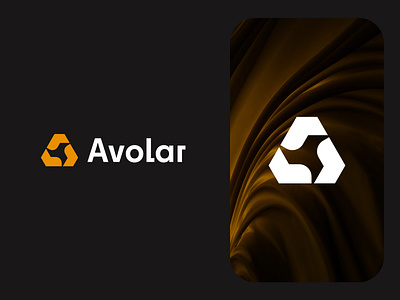 Bold, mpdern, and dynamic logo design for Avolar abstractlogo bold branding creative designinspiration dribbble geometric logo logodesign modern timeless