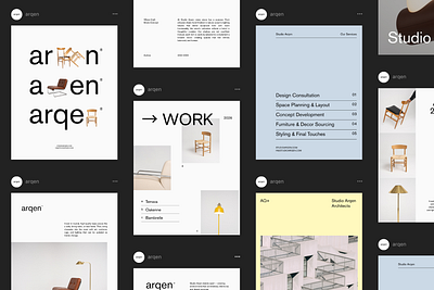 Arqen | Instagram Template Kit branding canva canva template design graphic design instagram instagram template social media social media template ui