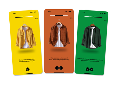 Clothes Onboarding screen animation app design app screen attractive branding clothes branding app colour dark design element onboarding screen prototypre typography ui