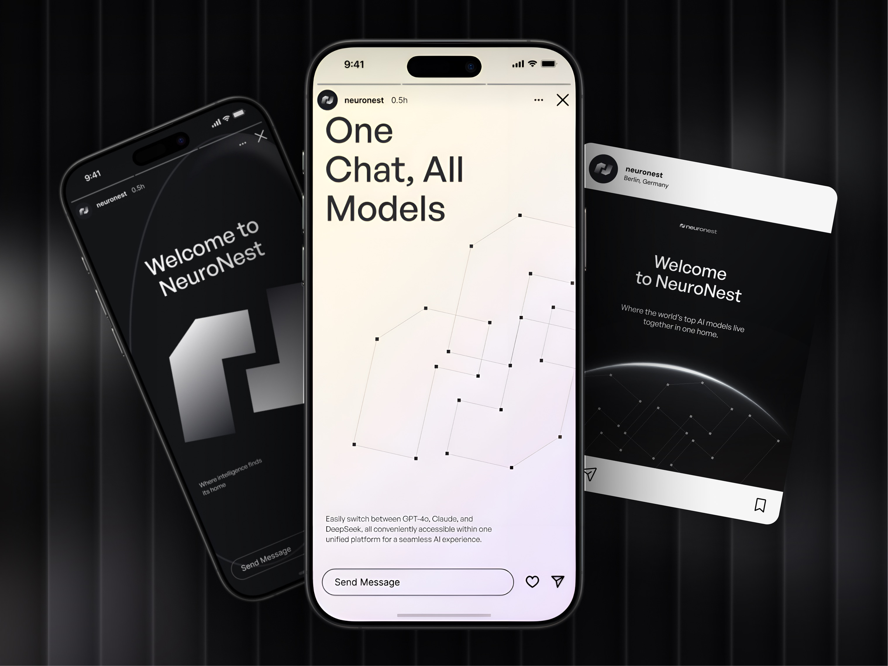 Example of Neuronest - AI Startup Social Media Instagram Design