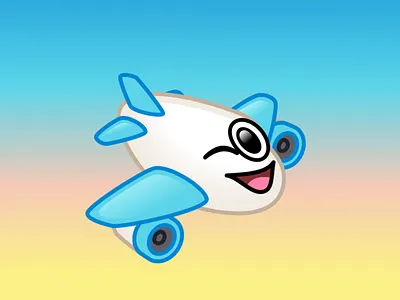 Summer time for Messenger app 🌞⛱️✈️ airplane animation backpack emoji emotes flipflops lottie lottieanimation mishax sticker stickerpack stickers summer sun watermelon