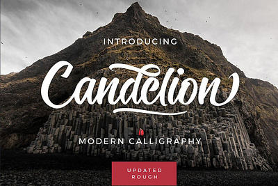 Candelion Casual Script brush script calligraphy candelion casual script casual script decorative script display font font handwritten headline logo font marker font modern calligraphy retro script rough script script
