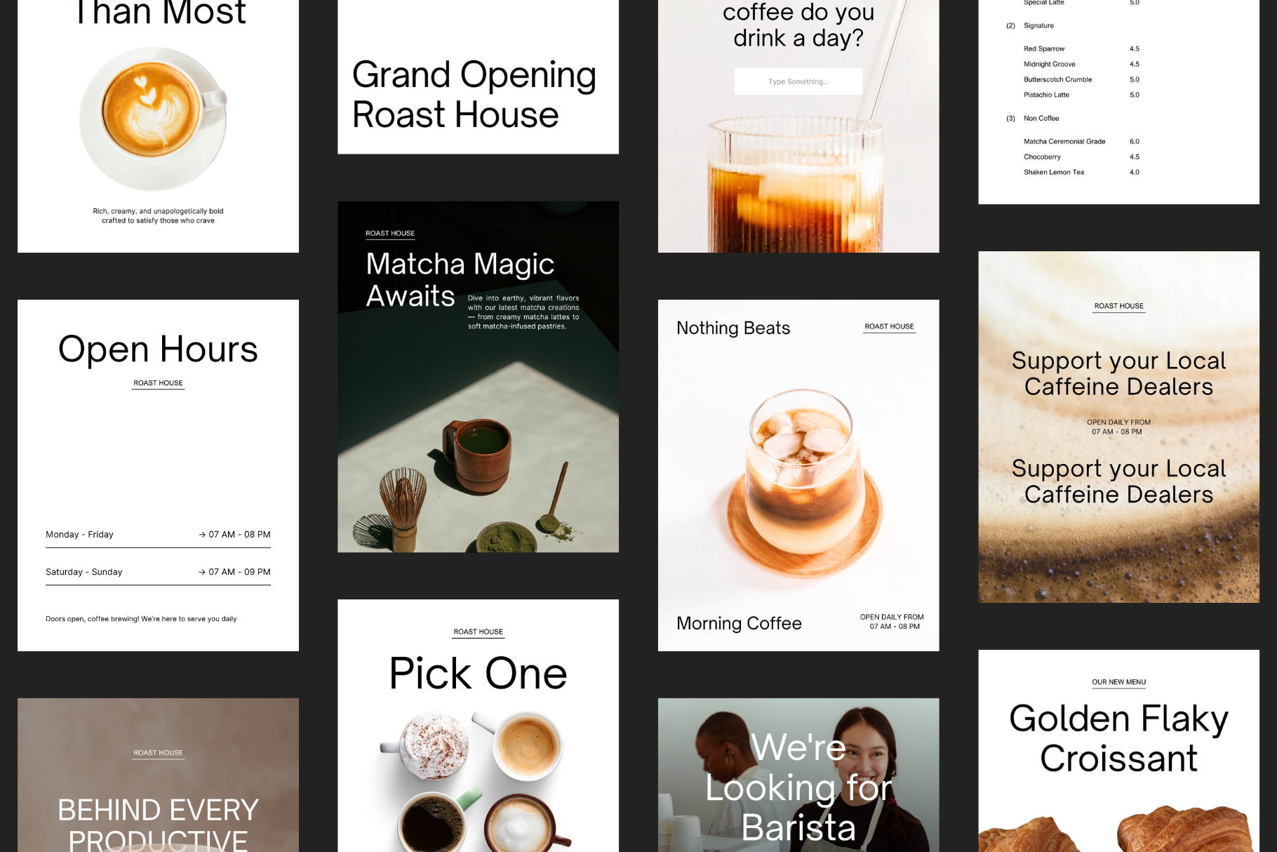 Example of Canva Templates Creation