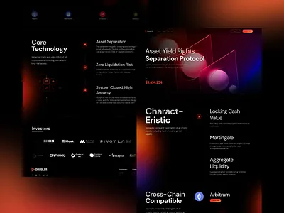 Web3 Design ｜ website 3d crypto graphic design ui ux web3 website