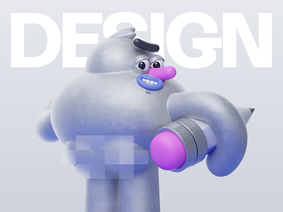 Brains at work - Character Design & Animation 10clouds 3d animation brand hero branding c4d character cloud illustration key visual mascote modeling motion graphics visual identity