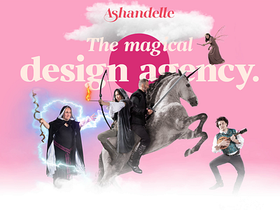 Ashandelle — the magical design agency. after effects animation fantasy fun motion graphics photography photoshop