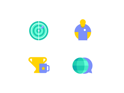 Office Fantasy Football Icons branding chat cup custom fan fantasy fifa football game icon icons identity illustration logo minimal player simple team trophy world