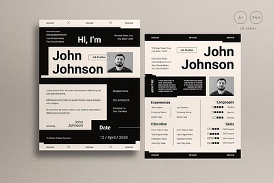 Black Mono Swiss Resume clean clean resume cover letter creative resume curriculum vitae cv cv design cv template design free cv free cv template free resume template job modern cv modern resume resume resume cv resume design resume template template