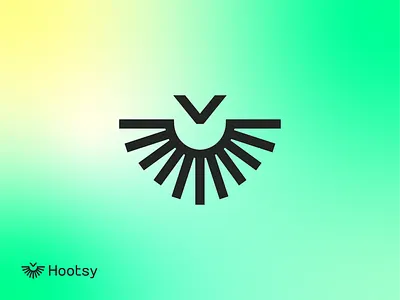 Hootsy Symbol ai animal app icon automation bird branding focus logo logodesign logodesigner mark minimal modern owl saas simple logo software symbol tech wisdom