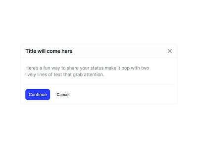 Pop Up button clean component dashboard design design component design system icons light mode pop up product pop up responsive design saas saas tool ui web web app web ui
