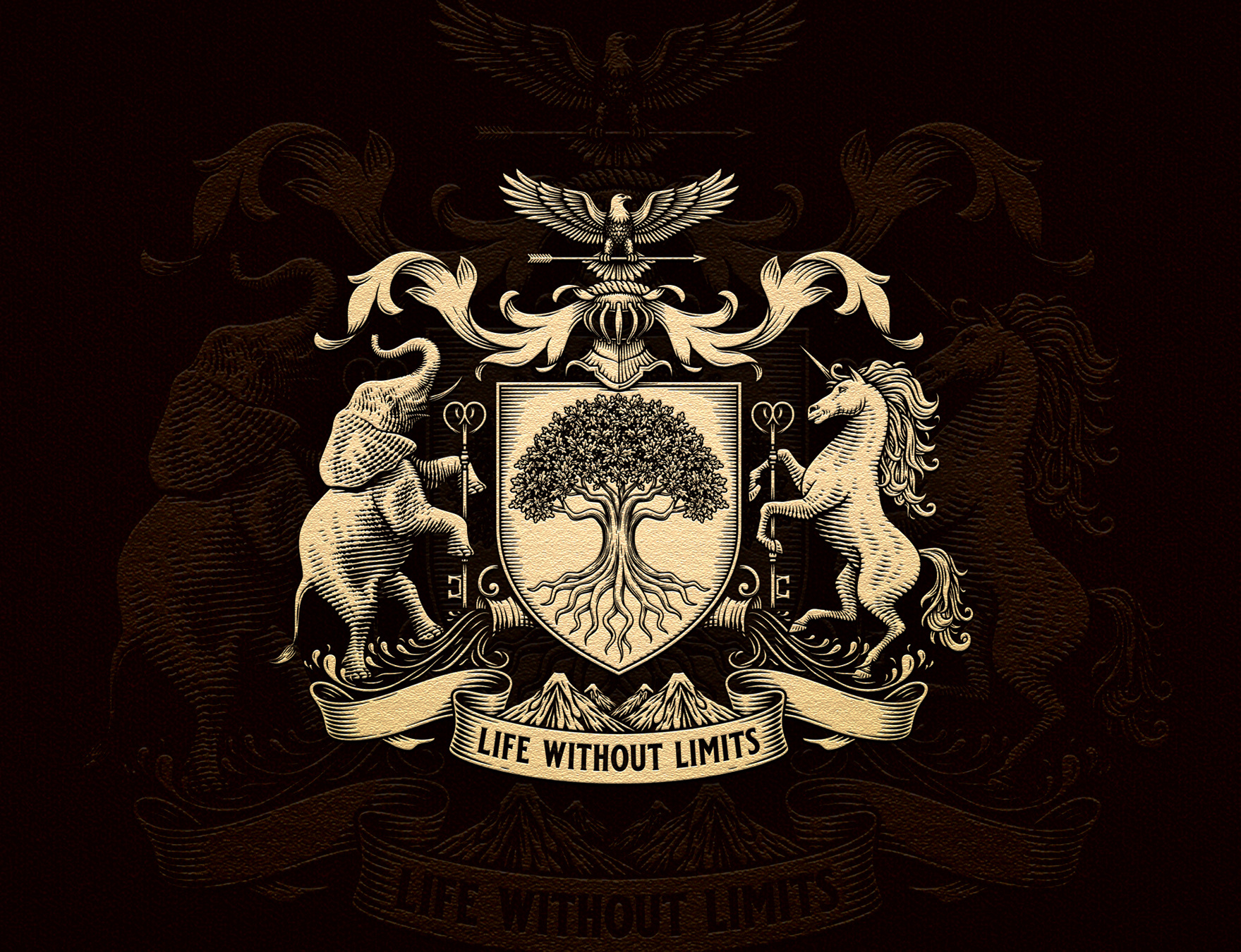 Example of Exclusive Coat Of Arms Illustration