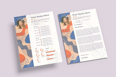 CV Resume Minimalist Colorful clean clean resume cover letter creative resume curriculum vitae cv cv design cv template free cv free cv template free resume template job job cv modern cv modern resume resume resume cv resume design resume template template