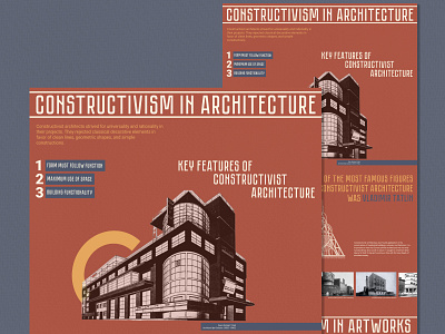 🔸 Constructivism in Architecture architecture constructivism design figmadesign illustration landingpage posterdesign russiandesign typography ui ux visualdesign webdesign