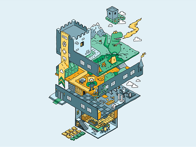 Poster / Corporate Merch 2025 2025 adobe illustrator branding character design fun graphic design illustration illustrator isometric isometry map merch poster print procreate vector