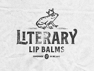 Literary Lip Balms apricot apricot creative studio branding creative creative studio design graphic design illustration lettering logo made by apricot type
