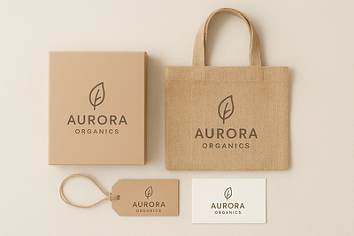 Bag packages graphic design