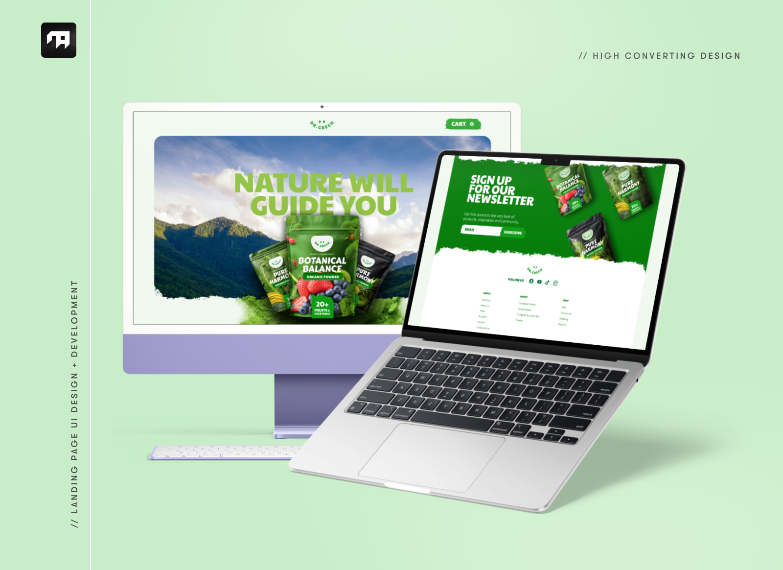 Example of 1 To 5 Pages: UI Design For Website