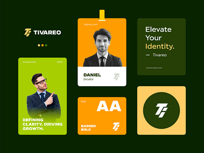 Personal Logo of Tivareo , Minimal Logo , Brand Identity landing page personal brand personal project saas software ui web design web site web ui design youtube
