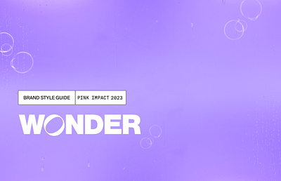 "Wonder" - Logo Development branding graphic design