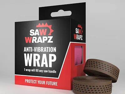 Anti Vibration Wrap Label & Packaging Design 3d 3d mockup graphic design label design packaging design