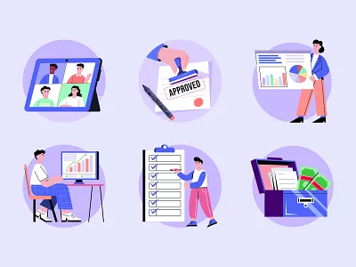 Business Drawing Art Set art branding business concept corporate creative design doodle drawing graphic icon illustration line minimal office productivity sketch vector visual work