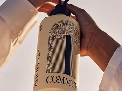 Commune Beauty beauty branding design graphic design illustration label design logo luxury goods packaging packaging design print typography