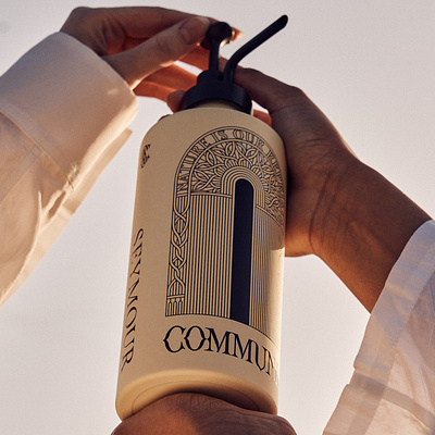 Commune Beauty beauty branding design graphic design illustration label design logo luxury goods packaging packaging design print typography