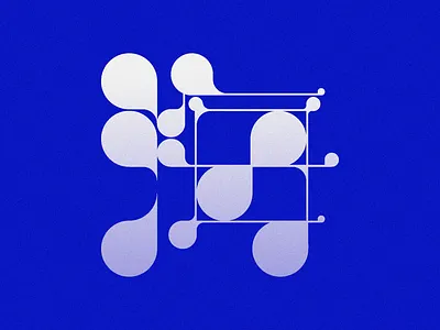 Typography | 海 - Ocean design graphic design illustration