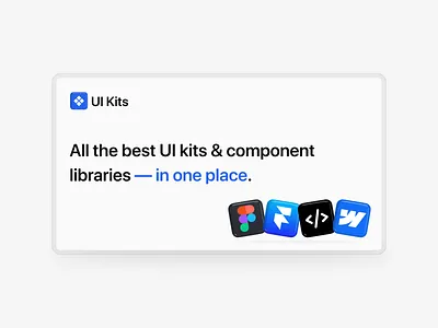 Open Graph Image components design system library logo minimal modern og image open graph share card share image social card social media ui ui kit
