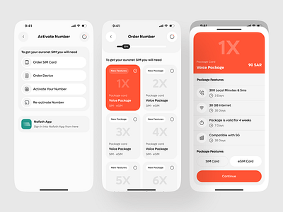 eSim Activate Number & Package Manager app app design design e sim e sim mobile app global e sim mobile mobile app netro online store sim telco telecom app ui ux