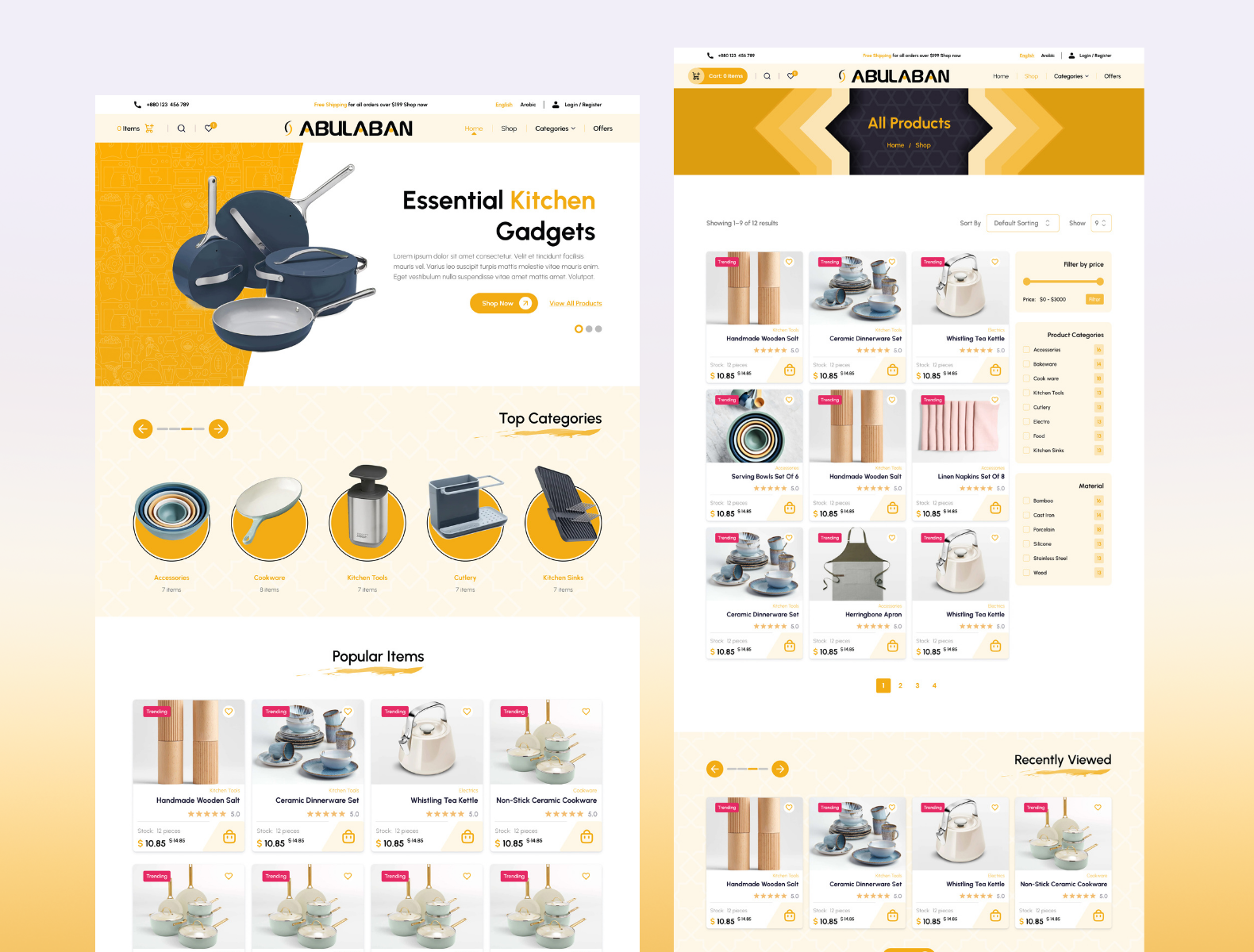 Ecommerce Website UI UX Design app design branding e commerce e commerce web app ecommerce ecommerce app ecommerce store ecommerce website home decor website ui ui design ux ux design web app website