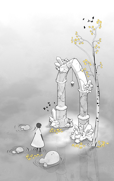 Finneas blender ginkgo leaves portal unpublished story young boy
