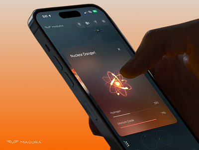 Magura - Drone Mission Mobile App 3d ai app b2b business crm dashboard data design drone interface mission mobile product saas service software ui ux visualization