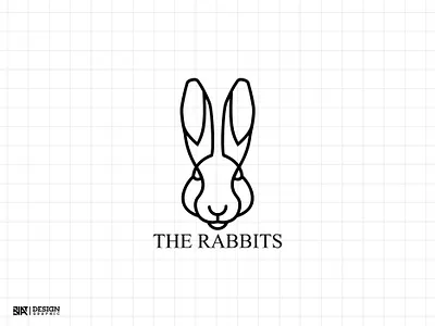 Rabbits branding cleanlogodesign elegantlogodesign lineartlogo logo logobrand minimalistlogo minimallogodesign modernlogodesign outlinelogo simplelogodesign