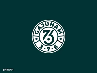 Gajunam badge badgelogodesign circlelogodesign classiclogodesign emblembranding heritagelogo logo retrologodesign sportsbadge vintagelogodesign