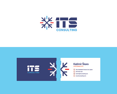 HVAC - ITS Abstract Logo Design #3 abstract air conditioning air conditioning logo brand identity cooling cooling logo heating heating logo hvac hvac logo its its logo logo logo design modern