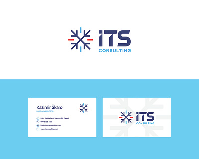 HVAC - ITS Abstract Logo Design #4 abstract air conditioning air conditioning logo brand identity cooling cooling logo heating heating logo hvac hvac logo its its logo letter letters logo logo design modern