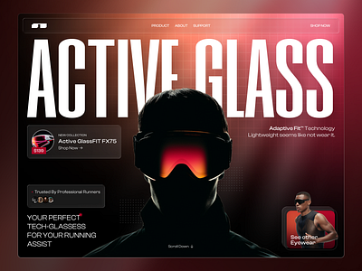 VR - Website Design creative website innovative website landing page landing page tech modern website startup tech website technology technology website ui ux virtual reality virtual reality website vision pro vr vr website web design