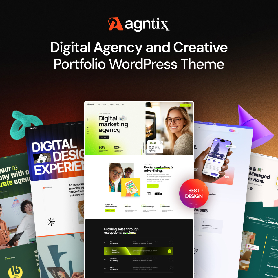 Agentix is live, and it's built to elevate your brand. creative digital agency