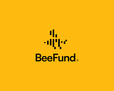 Beefund - Financials brand accounting agency bee brand branding capital design finance financial fresh graphic design hive illustration inspiration logo ui yellow