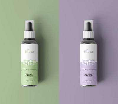 Élivra Refreshing Face Mist – Minimal & Modern Skincare Packagin beauty beauty brand brand branding cosmetics cosmetics label design design graphic design illustration label design packaging packaging design product label design skin care skin care label design skin care packaging social media social media post toner