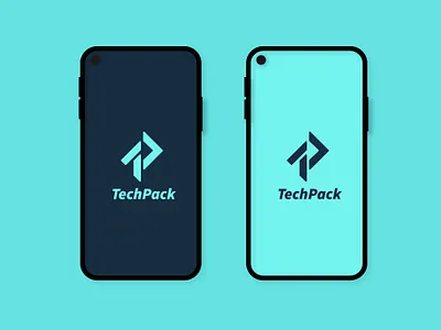 TechPack Brand identity design 3d branding design graphic design illustration illustrator logo logo design minimal minimalist mockup ui ux vector