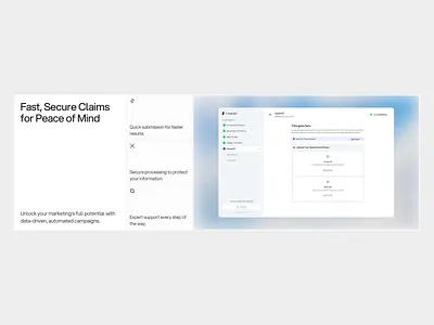 Web Section bento claim web web design web section